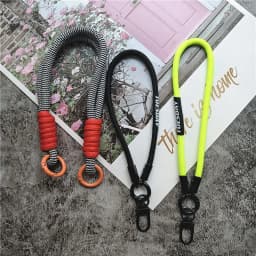 Keychain Phone Lanyard Strap for Phone Accessories Bracelet Telephone Chain Metal Lobster Clasp Key Landyard Bag Car Keys Rope