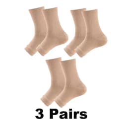 1/3/5 Pairs Men Women Ankle Support Sports Running Compression Ankle Pretect Outdoor Breatheable Sleeve Socks Brace