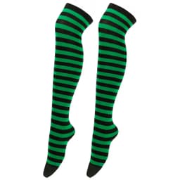 New Cosplay Women Over Knee Long Stripe Printed Thigh High Cotton Socks 27 Colors Sweet Cute Plus Size Overknee Socks Stocking