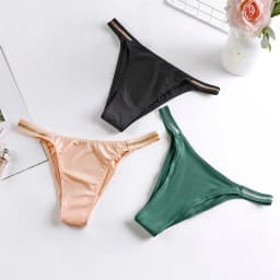 1Pcs Sexy Underwear For Woman Lingerie Bikini Female Underpants Seamless Solid Lady Panties Women's Lingerie Intimates BANNIROU