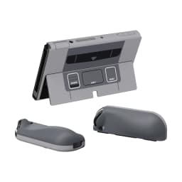 PlayVital AlterGrips Split Design Protective Case Ergonomic Hard Shell for NS Switch OLED - SNES Classic EU Classic Styles