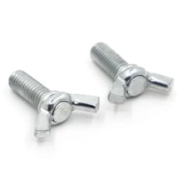 1-10pcs Wing Bolts Butterfly Screw Galvanized Steel M4 M5 M6 M8 M10 M12 Wing Head Thumb Screws DIN316