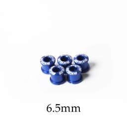 BUCKLOS 4pc 5pc Chainring Bolts 6.5mm 8.5mm Bike Chainwheel Screws Aluminum Alloy Bicycle Plate Screw for Single/double Crankset