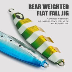 JIGGING PRO 100g 130g 160g 200g Slow Jigging Lure Japan Design Ocean Stinger Wing Lure Metal Jig