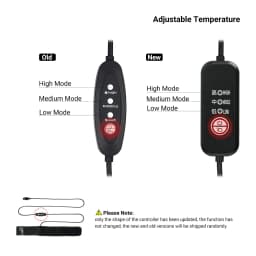Adjustable DSLR Camera Lens Dew Heater Strip USB Lens Warmer Heater Photography Photo Shooting Temperature Control Dew Heater