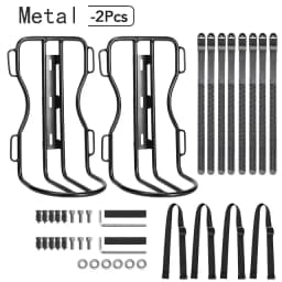 NEWBOLER Bicycle Gear Mount Stuff Holder Cage Mount Cycling Fork Frame Gear Bag Carry Mount Road Bike Bottle Cage