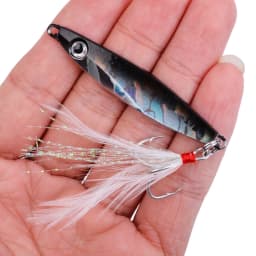 New 7g 12g 17g 22g 30g 40g Metal Cast Jig Spoon Shore Casting Jigging Fish Sea Bass Fishing Lure Artificial Bait Winter Tackle