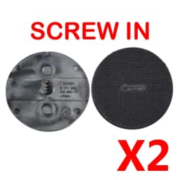 2Pcs Floor Mat Clips for BMW Mini 1 3 Series 5 F10 F11 X5 Car Hook Loop Carpet Fixing OE 07149166609 9171368 106480 Sticker Clip