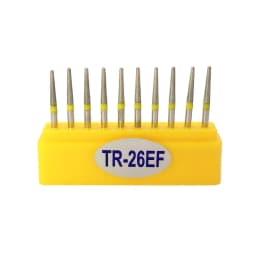 10pcs/Box Dental Diamond FG High Speed Burs for Polishing Smoothing Teeth Polishers TR Series Bur