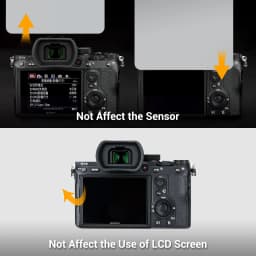 FDA-EP18 Soft Silicon Camera Viewfinder Eyecup for Sony A9 II, A7, A7 II, A7 III, A7R, A7R II, A7R III, A7R IV, A7S, A7S Eye Cup