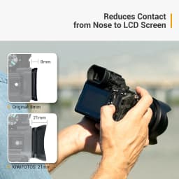 FDA-EP18 Soft Silicon Camera Viewfinder Eyecup for Sony A9 II, A7, A7 II, A7 III, A7R, A7R II, A7R III, A7R IV, A7S, A7S Eye Cup