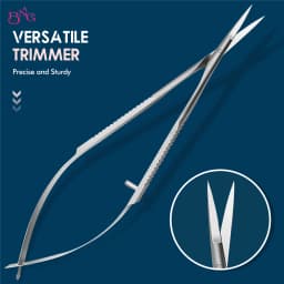 BNG Stainless Steel Cuticle Nipper Pliers Dead Skin Remover Squeeze Straight Manicure Scissors Eyebrow Scissors Beauty Tools
