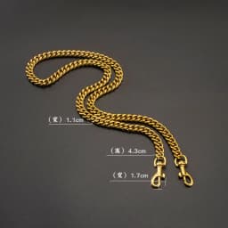 120cm Shoulder Bag Key Chain Luxury Chain Bag Women Messenger Bag Strap Replacement Bags Chain Gold Color Bag Parts Accessories