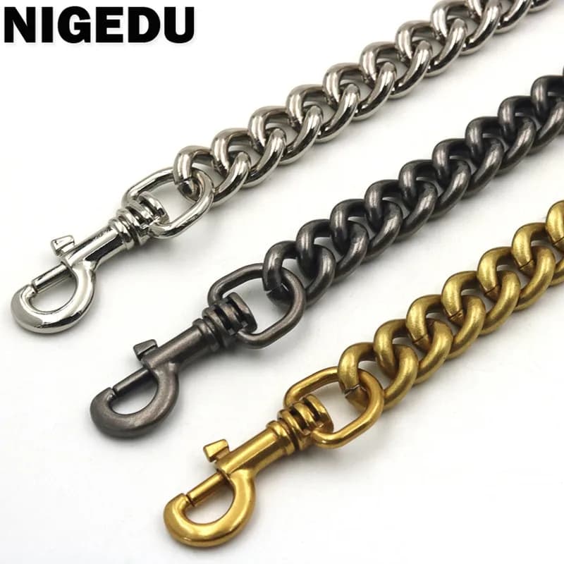 120cm Shoulder Bag Key Chain Luxury Chain Bag Women Messenger Bag Strap Replacement Bags Chain Gold Color Bag Parts Accessories
