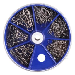 95Pcs/box Nice Fast Duo Lock fishing snaps and clips Kit Fishing hooks Lures Connector Swivels Snap Fishing Tackle 26lb-77lb