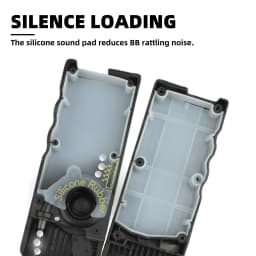 SuprLoad 1000 Capacity Airsoft Speed Loader with Sound Dampening Pad for 6mm BBs, M4 Hand Crank Magazines Airsoft Gear