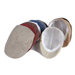 Summer Mesh Berets Hat For Men Solid Black White Breathable Newsboy Cap Women Retro Painter Cap Thin Flat Herringbone Hat Boina