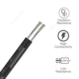 2pin 12V LED Cable 10m 28 26 24 22 20 18 AWG PVC Tinned Copper Electrical Wires For LED Strip Light Extension Speaker Audio