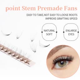 Goddess Premade Volume Fans 5D 6D 10D 12D 16D 20D MIX Individual Lashes Pre Made Russian Volume Fan Eyelash Extension Faux Mink