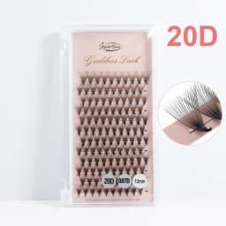 Goddess Premade Volume Fans 5D 6D 10D 12D 16D 20D MIX Individual Lashes Pre Made Russian Volume Fan Eyelash Extension Faux Mink