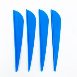 50pcs 3inch Archery Feathers 8 Color Shield and Drop Shape Cut Fletching Rubber Vane Arrow Hunting Shooting Accessories