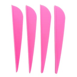 50pcs 3inch Archery Feathers 8 Color Shield and Drop Shape Cut Fletching Rubber Vane Arrow Hunting Shooting Accessories