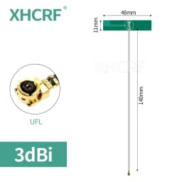 5pcs 2.4GHz Embedded Wifi Antenna Built in UFL 2.4G 2400M Omni 2.4 GHz for Internet Communication Aerial
