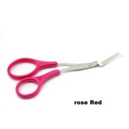 Eyebrow Trimmer Scissor with Comb Facial Eyelash Hair Removal Grooming Shaping Eyebrow Shaver Cosmetic Makeup Accessories Eyebr