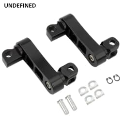 Motorcycle Adjustable Passenger Footpegs Mount Kit Highway Pegs Male Mount Foot Peg Clamp Support Extensions Bracket For Harley