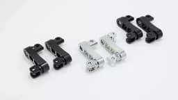 Motorcycle Adjustable Passenger Footpegs Mount Kit Highway Pegs Male Mount Foot Peg Clamp Support Extensions Bracket For Harley