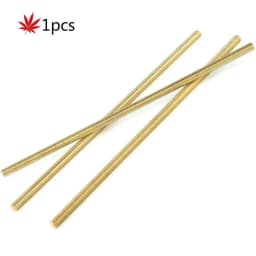 1PC Brass Thread Rod M2 M2.5 M3 M4 M5 M6 M8 M10 M12*250MM Brass Metric Bolt Full Thread Shaft Rod Bar Stud