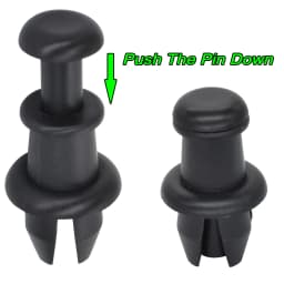 2X For Seat Altea Arona Ibiza 6L 6J 6F Leon 1M 1P Mii Toledo 5P KG Car Parcel Shelf String Clips Holder Pivot Hanger 1M6867574A