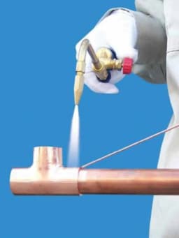 5pcs Nozzles Gas Brazing Torch H01-2 Oxygen Propane Acetylene Liquified Gas for Steel Copper Aluminum Silver Soldering Welding