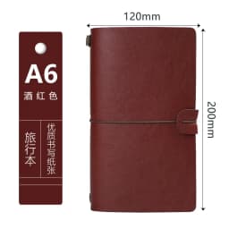 Korea Bandage Creative Handbook A6 Retro Portable Travel Notepad Diary Notebook