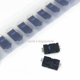 Free Shipping 10-100Pcs New Original micro switch D2LS-21 Blue dot 0.74N / D2LS-11 White dot 1.20N D2LS left and right side keys