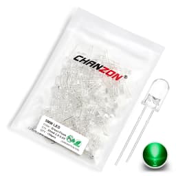 100 Pcs 5mm Led Diode Flashing White Red Green Blue Yellow Rgb Fast Slow Flash Diffused Clear Color Changing Light Emitting Lamp