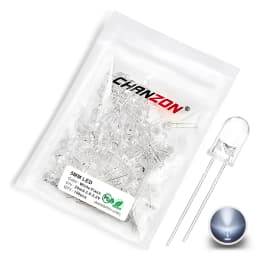100 Pcs 5mm Led Diode Flashing White Red Green Blue Yellow Rgb Fast Slow Flash Diffused Clear Color Changing Light Emitting Lamp