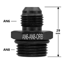 1Pcs Aluminum Alloy AN6/AN8/AN10/AN12 to AN/M14/M16/M18x1.5 Metric Fuel Hose Adapter Pipe Thread Fitting for Oil Cooler System