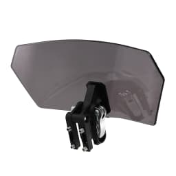 1X Universal Motorcycle Smoke Windscreen Wind Deflector Windshield For Triumph Yamaha Suzuki Honda Harley Touring BMW