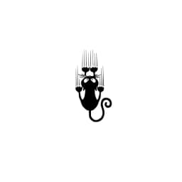 Car Sticker Decal Cute Cat Sports Styling Auto Racing Creativity Personality Waterproof Decoration Accessories PVC,12cm