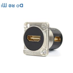 1pc High quality D type module base audio video multimedia socket XLR BNC USB 3.0 Jack 3.5/6.35 RCA RJ45 CAT5 CAT6A data mouble
