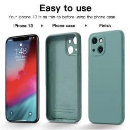 Original Liquid Silicone Phone Case For iPhone 17 16 15 14 13 11 12 15 Pro Max Mini X XR XS 7 8 Shockproof Back Cover