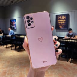 Love Heart Phone Case On For Samsung Galaxy A32 A 32 A52 A72 A 52 4G 5G A52S A53 A23 A33 A73 A12 A54 A34 Silicone Luxury Cover