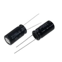 10pcs 2200uF 16V 2200MFD 16Volt 10*20mm Aluminum Electrolytic Capacitor Radial 2200mf16v 2200uf16v 16v2200mf 16v2200uf