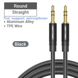 Vention Jack 3.5 Aux Cable Male to Male 3.5 mm Jack HiFi Audio Cable for Guitar Car Microphone Headphone Speaker Cable Aux Cord
