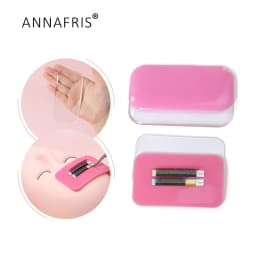 ANNAFRIS Silicone Forehead Sticking Eyelash Grafting Pallet Pad Easy To Clean Reusable Lash Extension Silica Gel Tray Holder