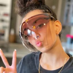 Oversized Faceshield Protective Glasses Goggles Men Women Anti-Spray Mask Protective Anti-Fogging Safety Sunglasses UV400 Shades
