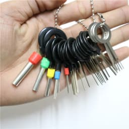 21Pcs Car Plug Terminal Removal Tool Pin Needle Retractor Pick Electrical Wire Puller Hand Tools Kit