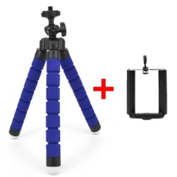 Mini Flexible Sponge Octopus Tripod for IPhone Samsung Xiaomi Huawei Mobile Phone Smartphone for Gopro 9 8 7 Camera Phone