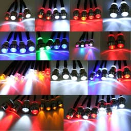 RC LED Light Kit Headlamps for 1/10 1/8 1/12 RC Car Truck Crawler Drift Car Headlight Taillight TRAXXAS HSP HPI MN99 MN90